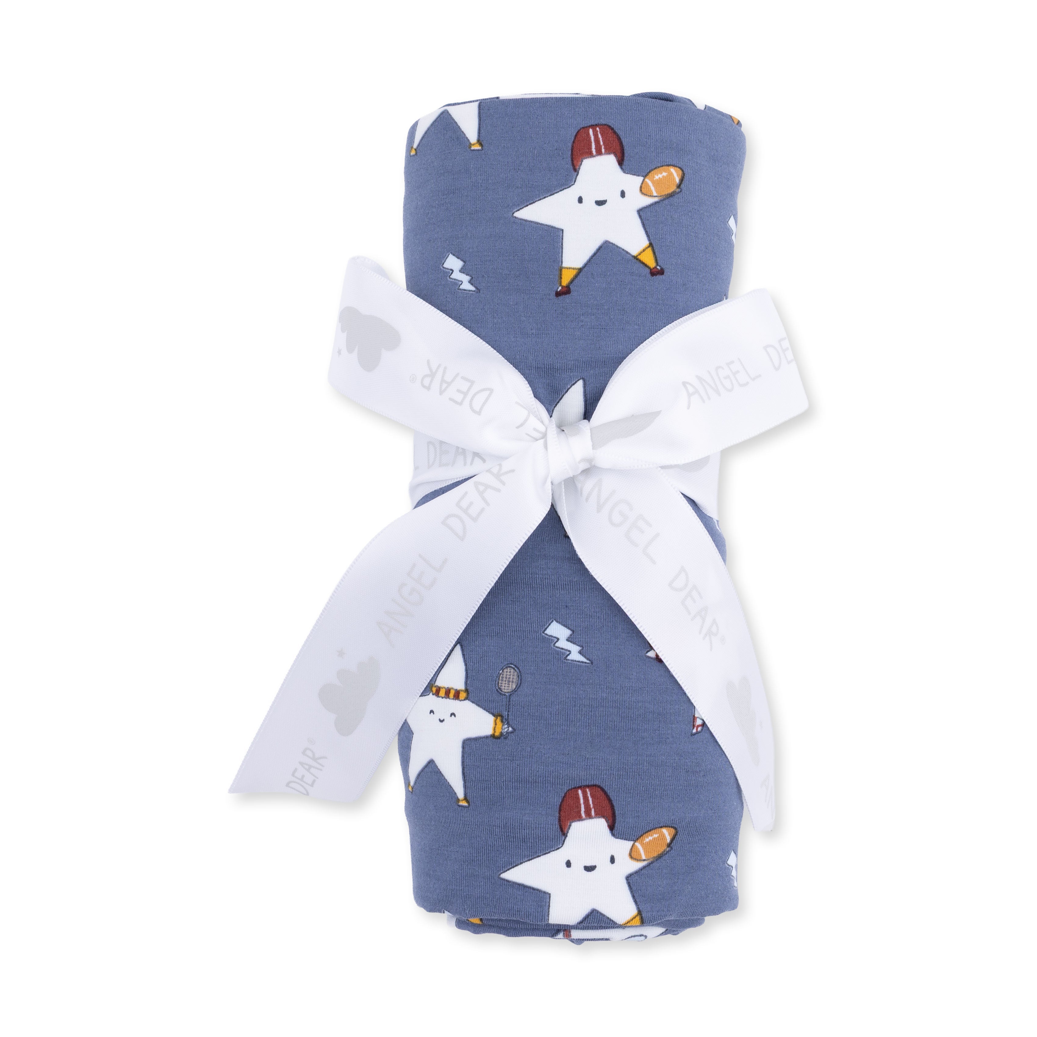 Sports All Stars Glow in the Dark - Swaddle Blanket