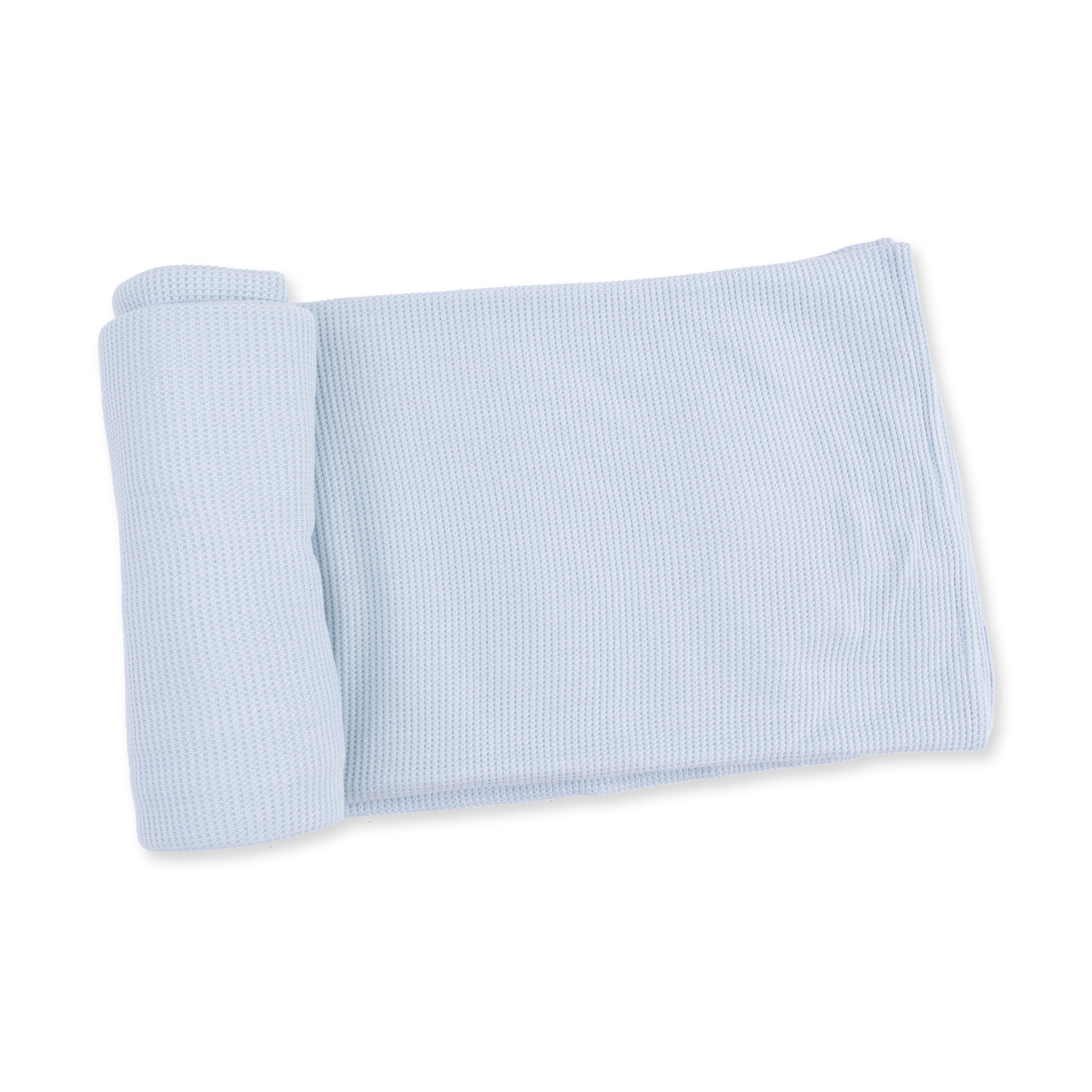 Solid Baby Blue - Swaddle Blanket