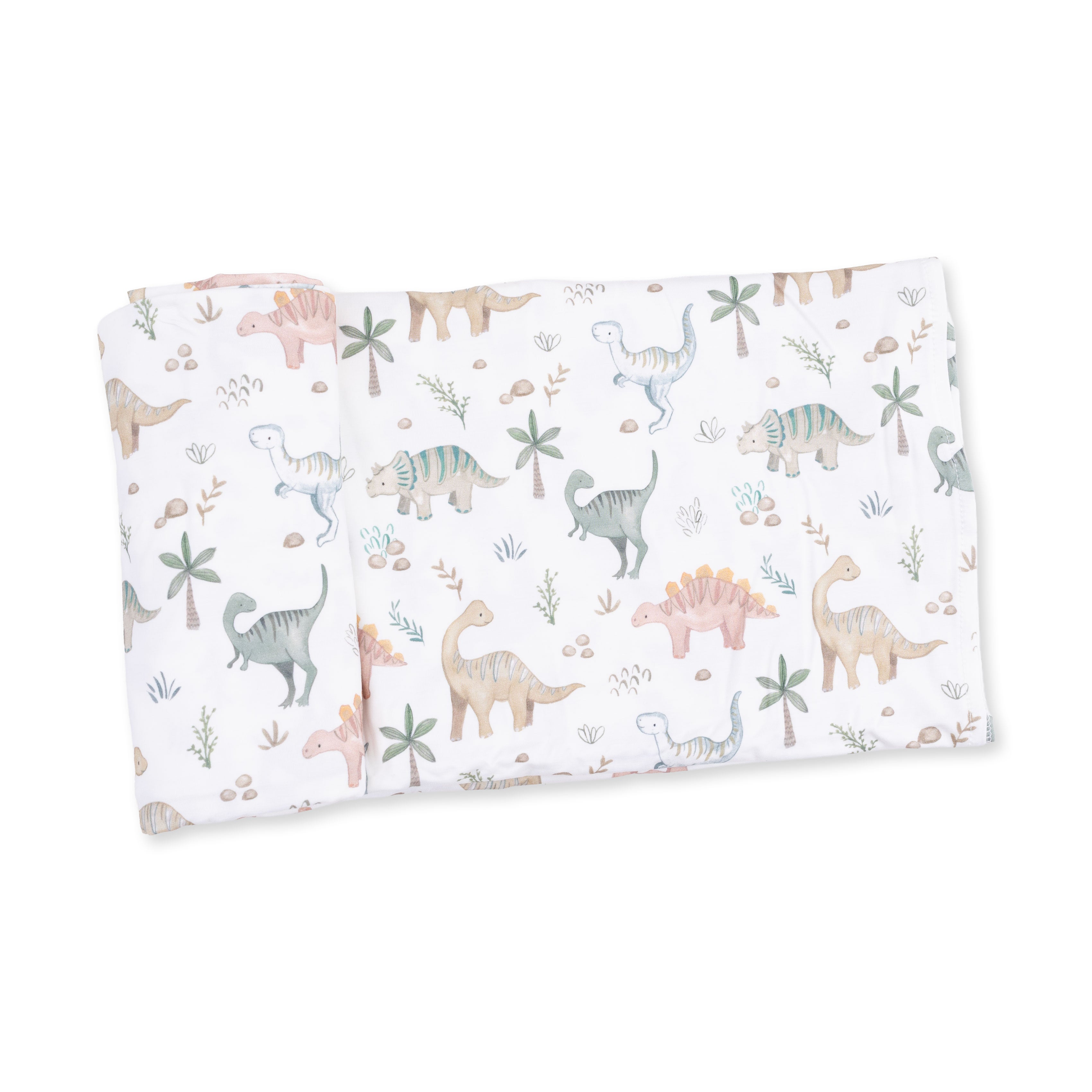 Sweet Baby Dinos - Swaddle Blanket