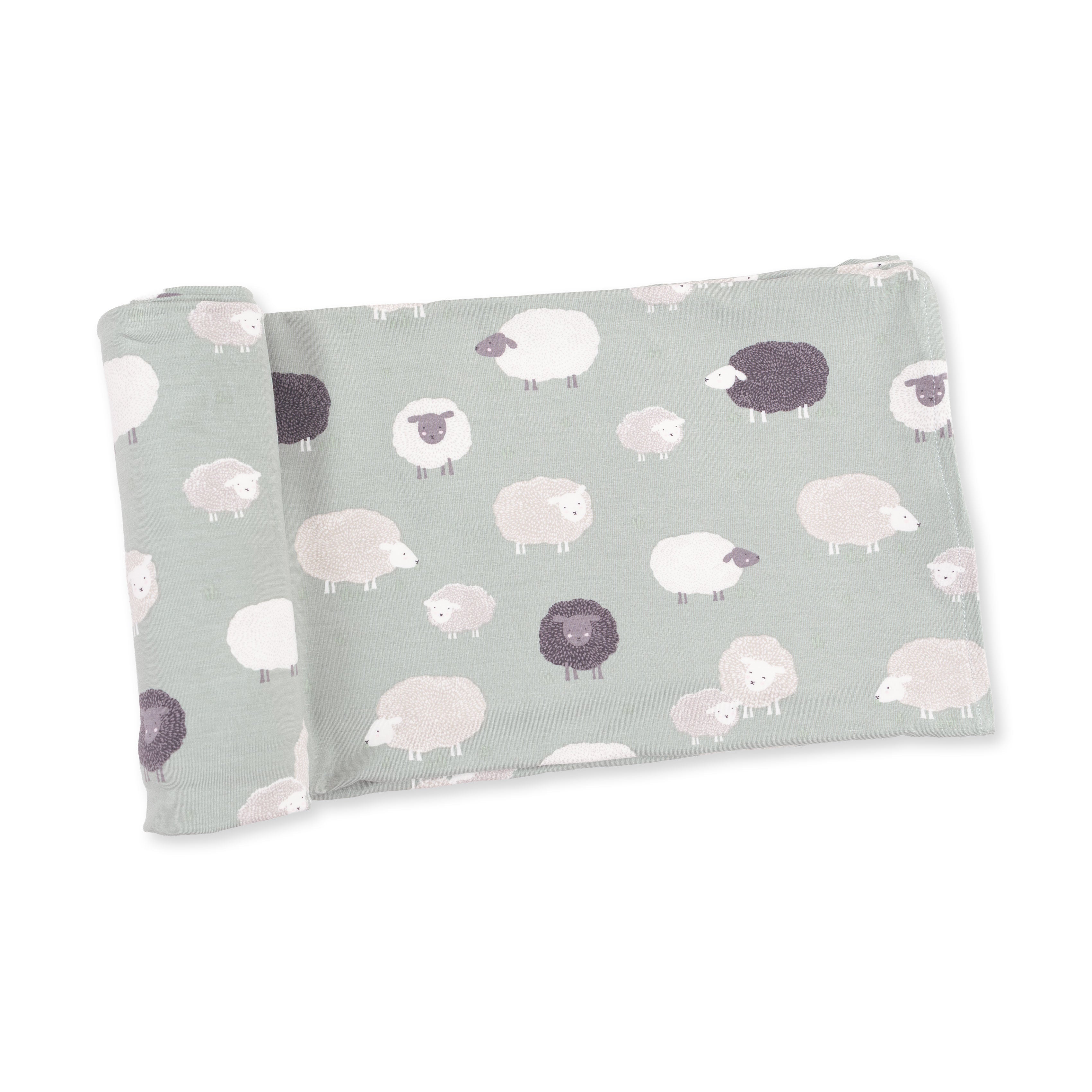 Black Sheep - Swaddle Blanket