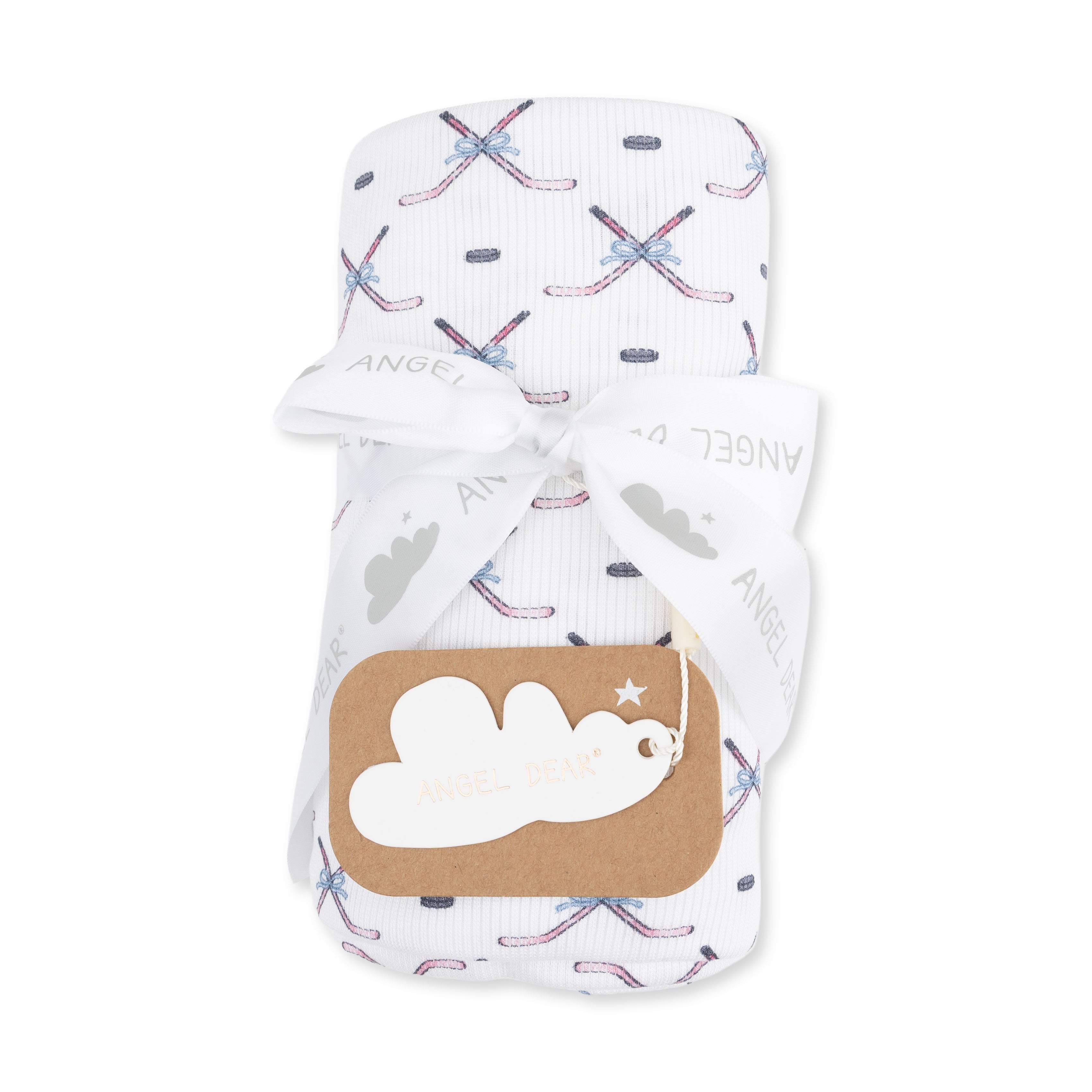 Simple Hockey Pink - Swaddle Blanket