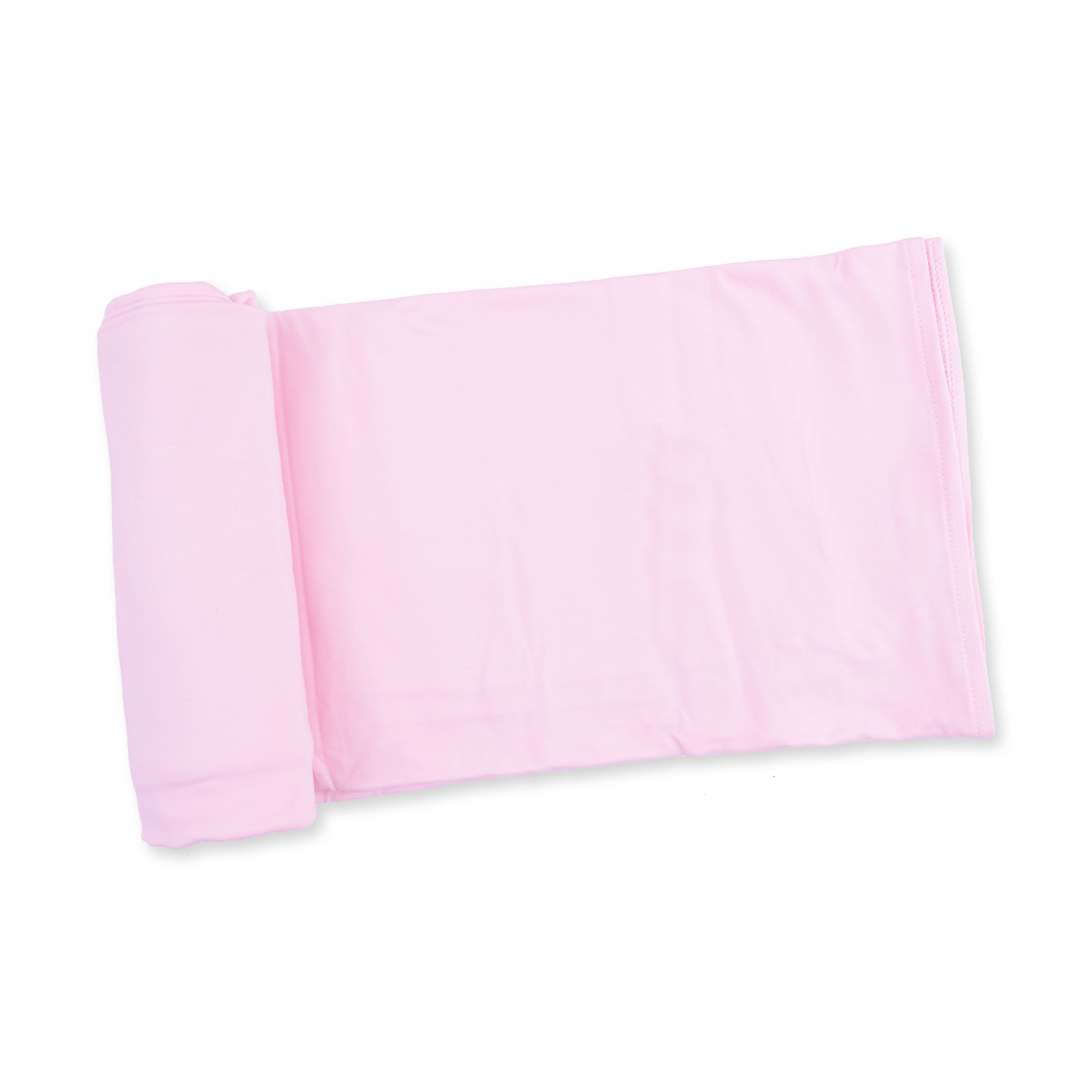 Solid Pink A Boo - Swaddle Blanket