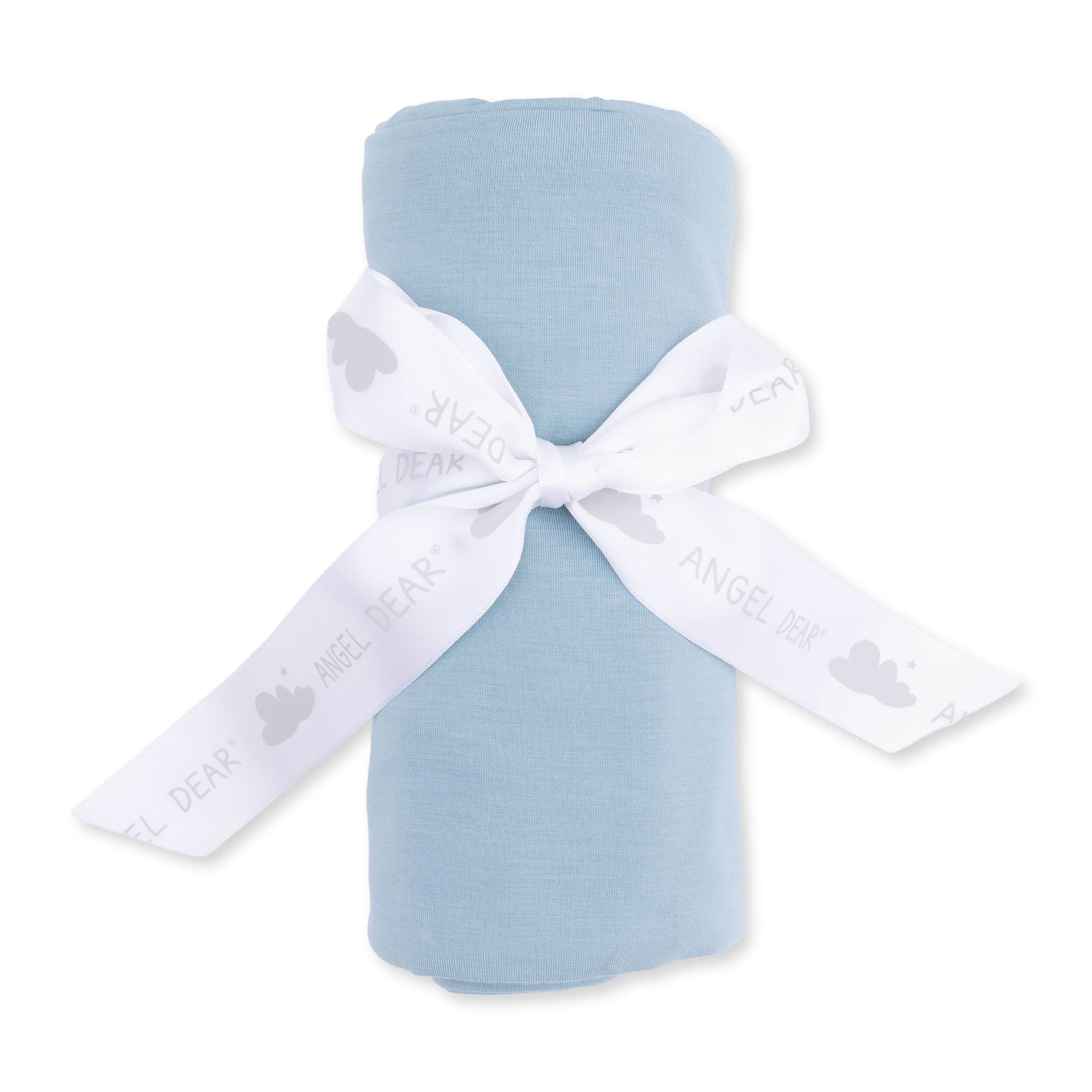 Solid Stone Blue - Swaddle Blanket