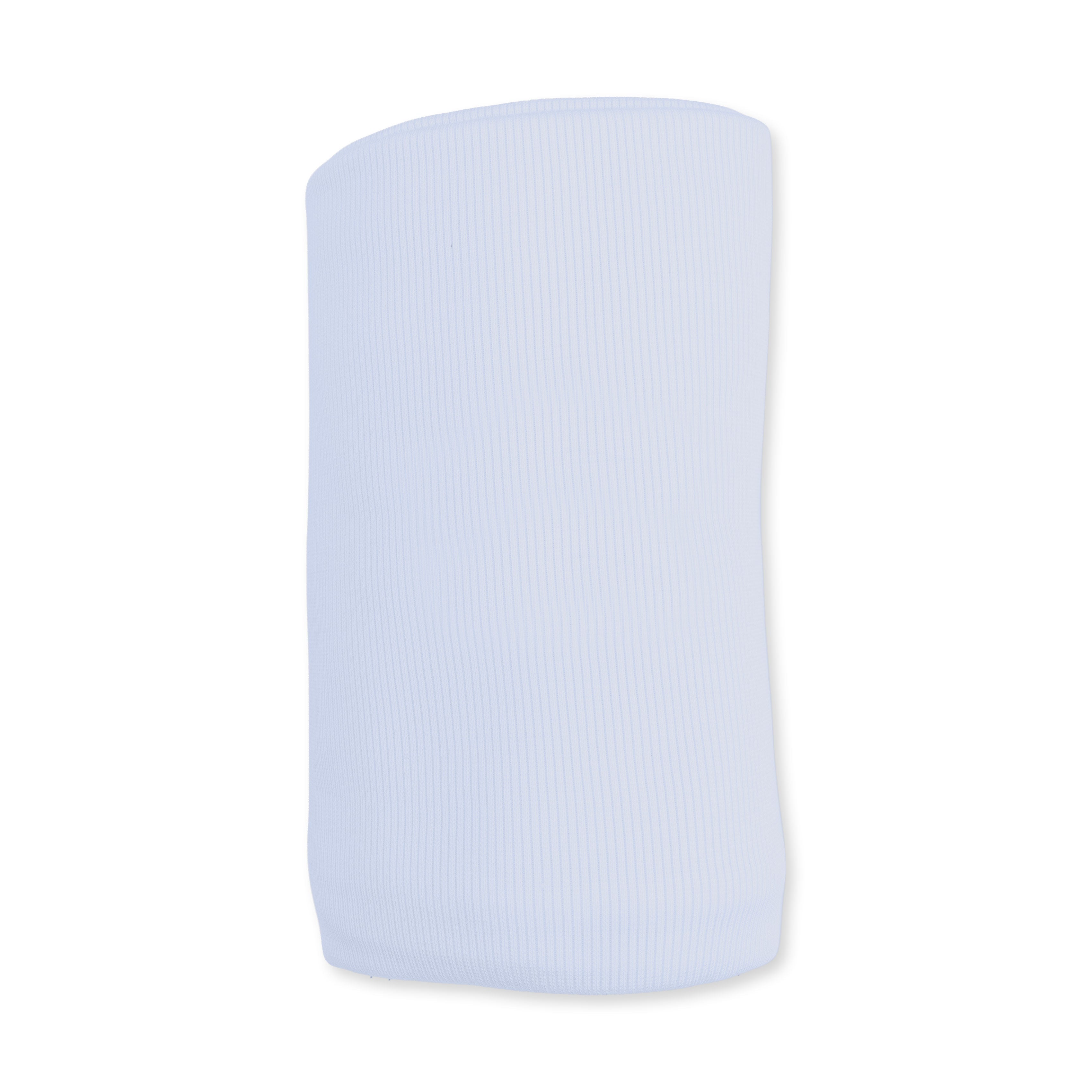 Solid Sheer Blue Rib - Swaddle Blanket