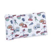 Football Patches - Swaddle Blanket