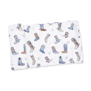 Buckaroo Boots - Swaddle Blanket