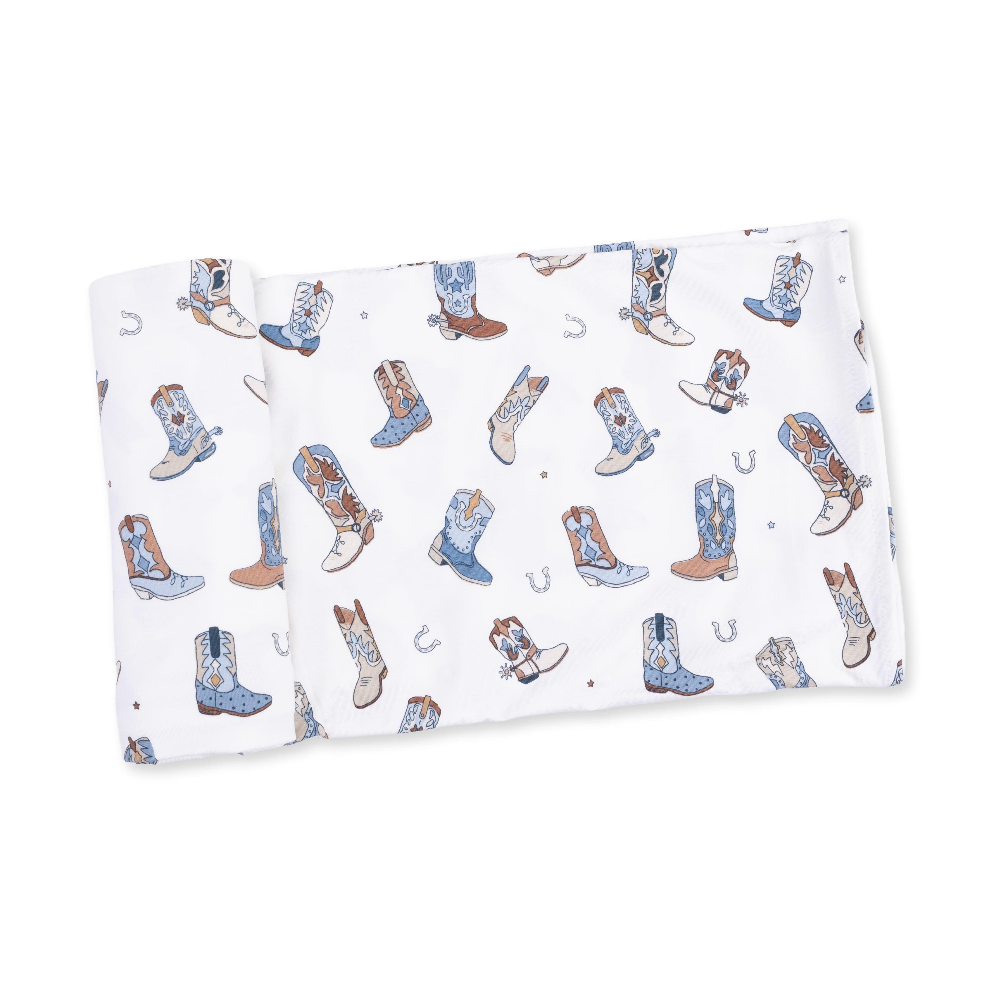 Buckaroo Boots - Swaddle Blanket