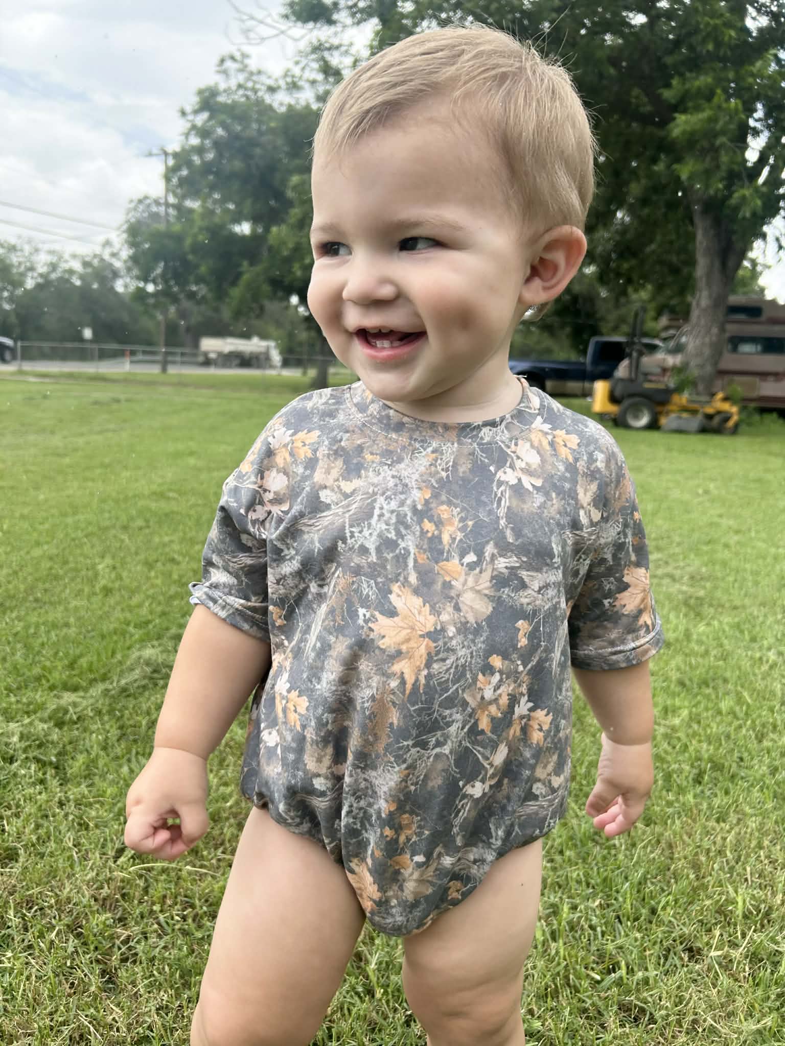 Camo summer bubble