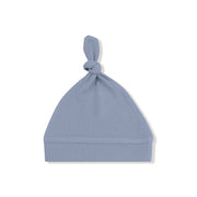 Blue Blizzard - Knotted Hat