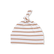 Vintage Stripe - Brown - Knotted Hat