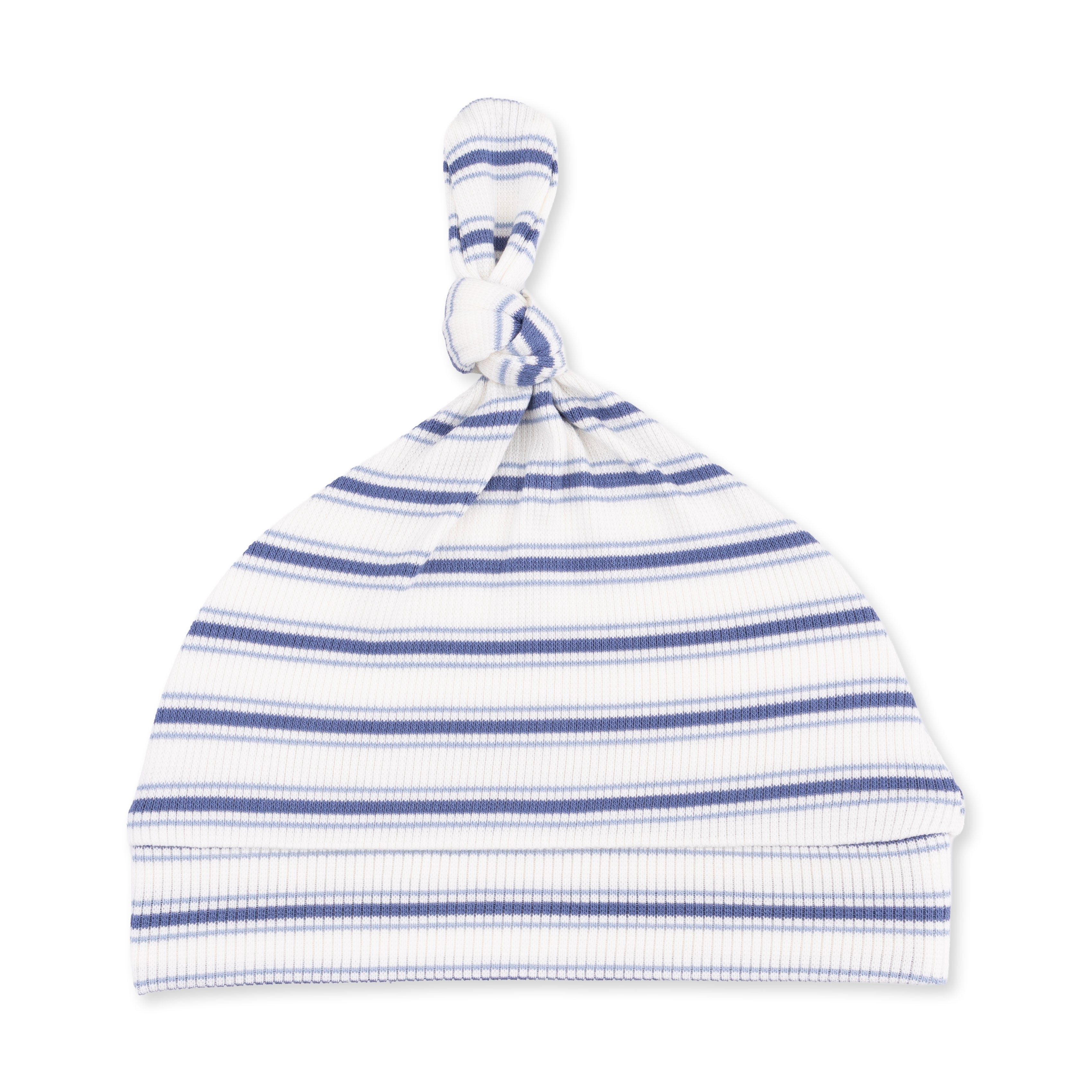 Vintage Stripe Blue - Knotted Hat