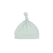Solid Milky Green - Knotted Hat