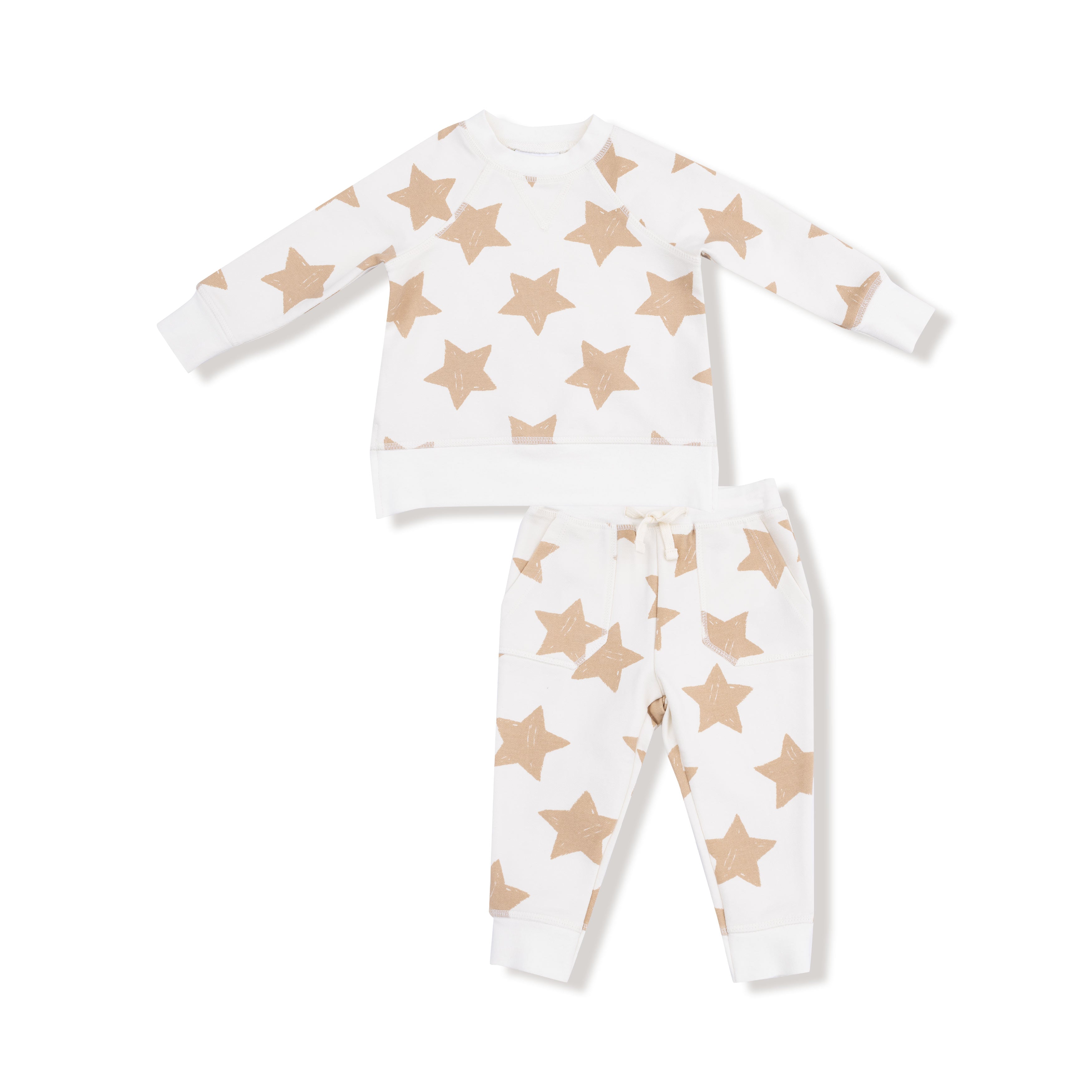 Stars - Raglan Sweatshirt + Jogger Set