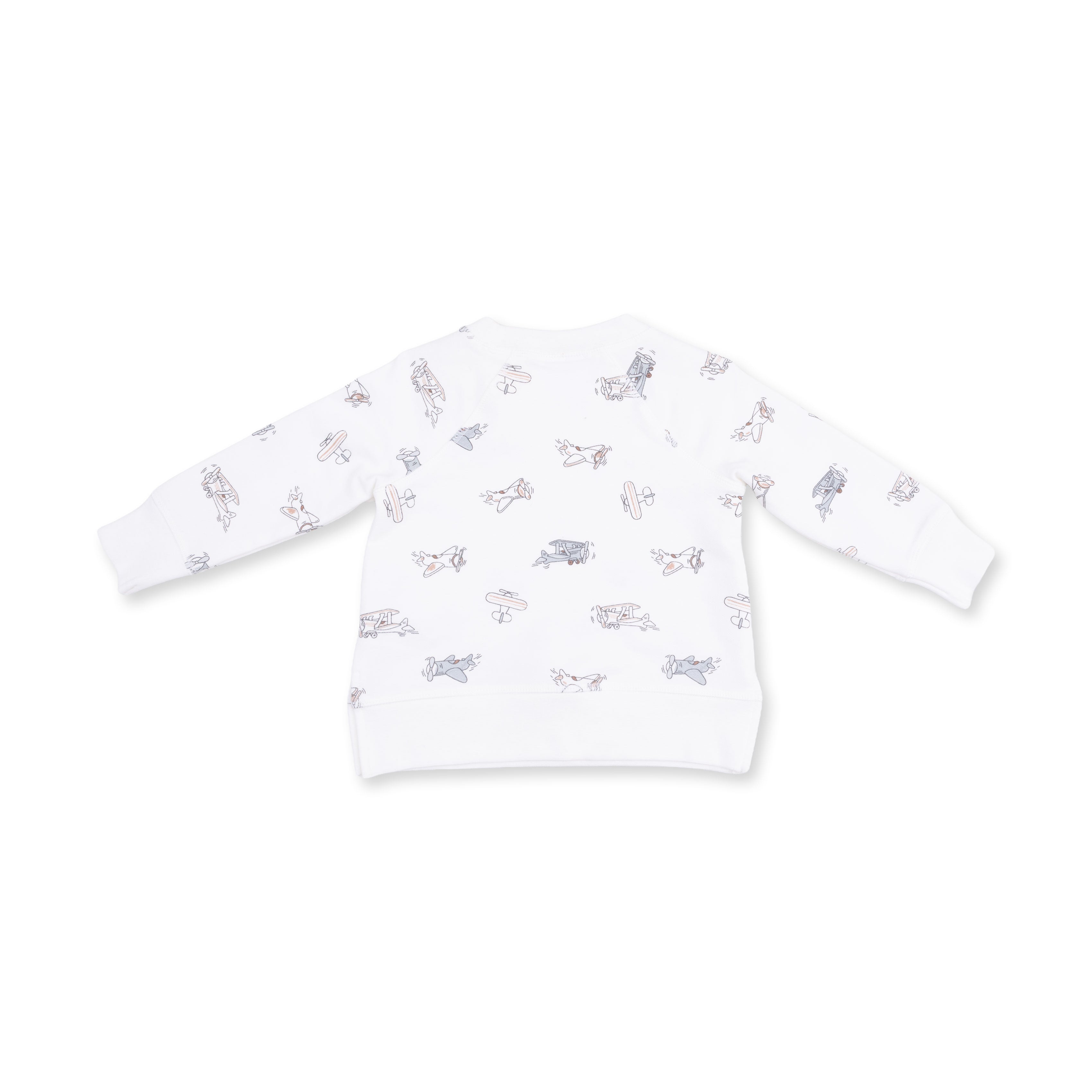 Vintage Airplane Pilots - Raglan Sweatshirt