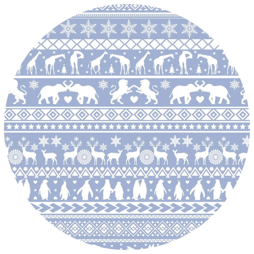 Arctic Fair Isle | Floor Mat