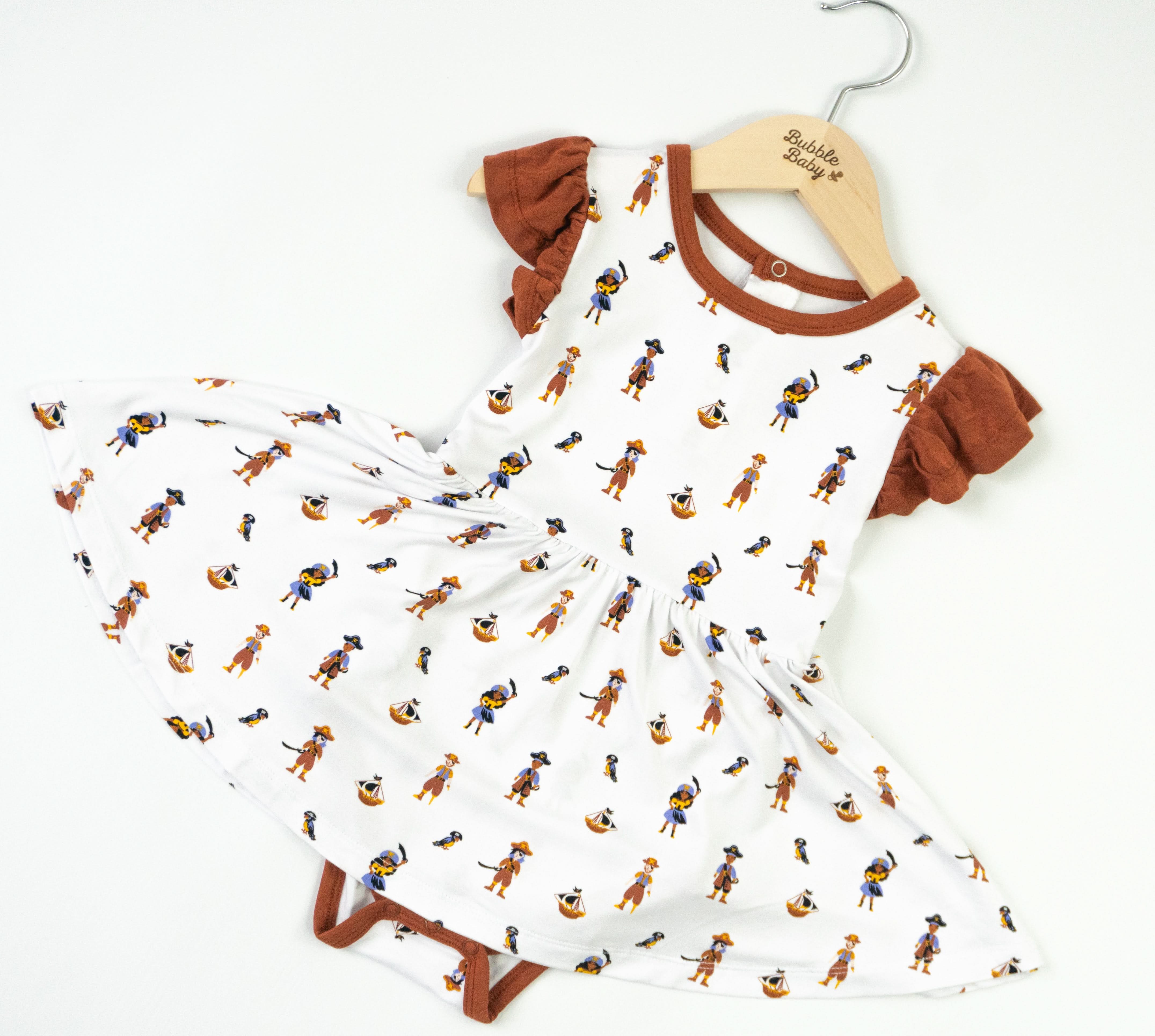 Pirate | Flutter Bodysuit Dress