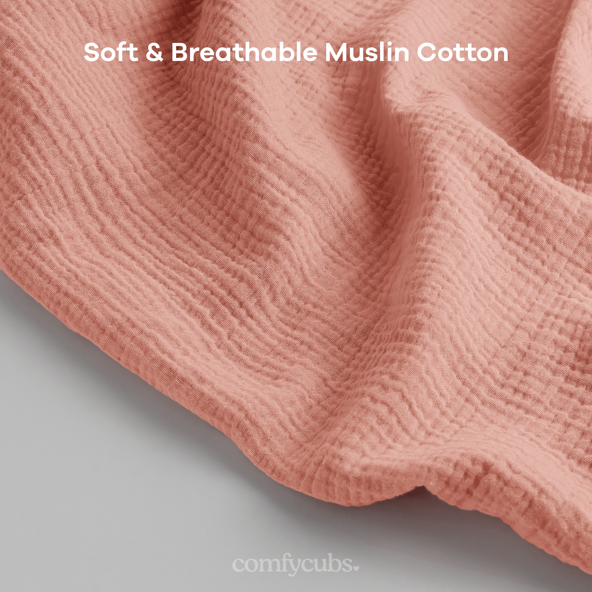 Muslin Nursing Cover, Pack of 1 in Bold Blush