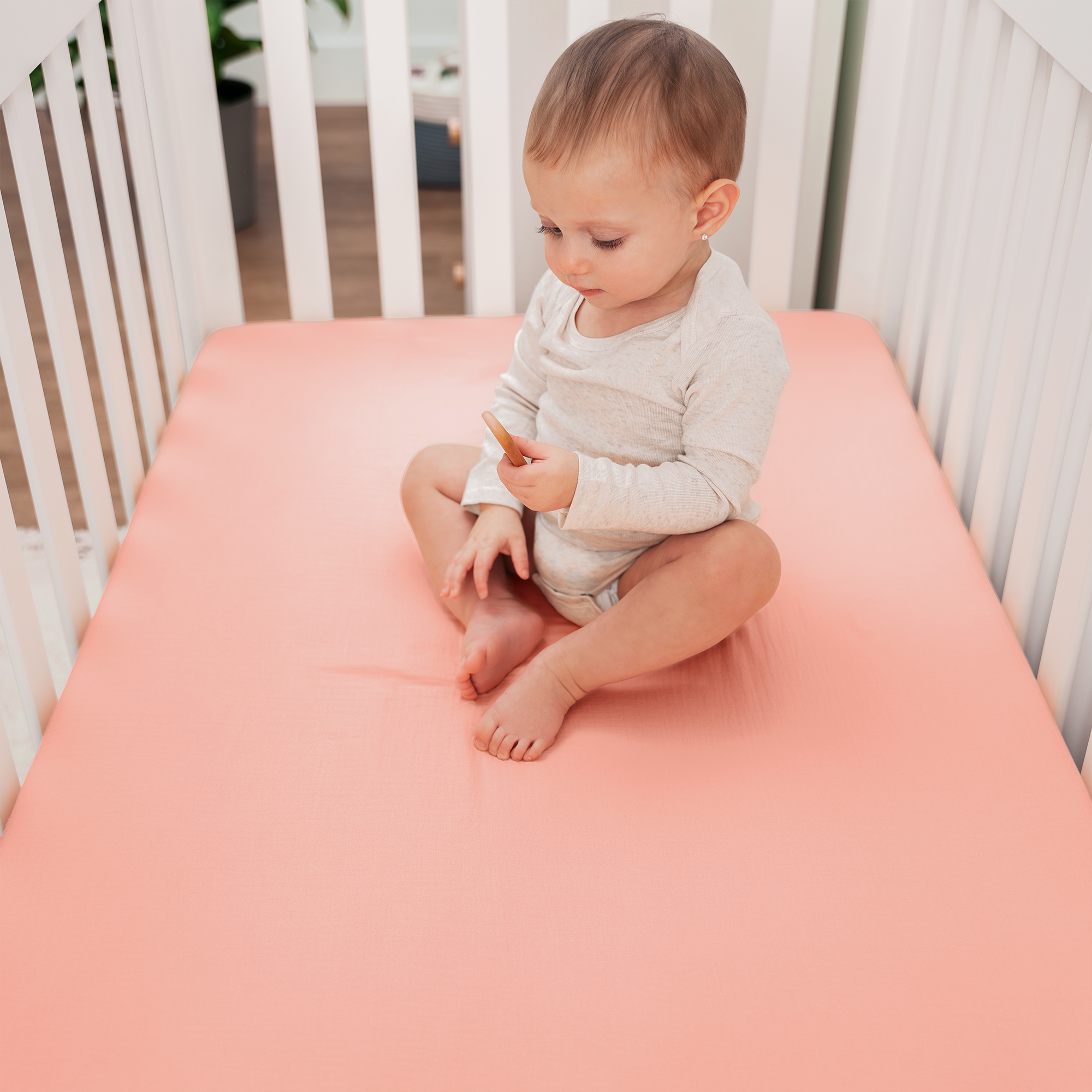 Muslin Fitted Crib Sheet