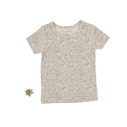 The Printed Short Sleeve Tee - Elise