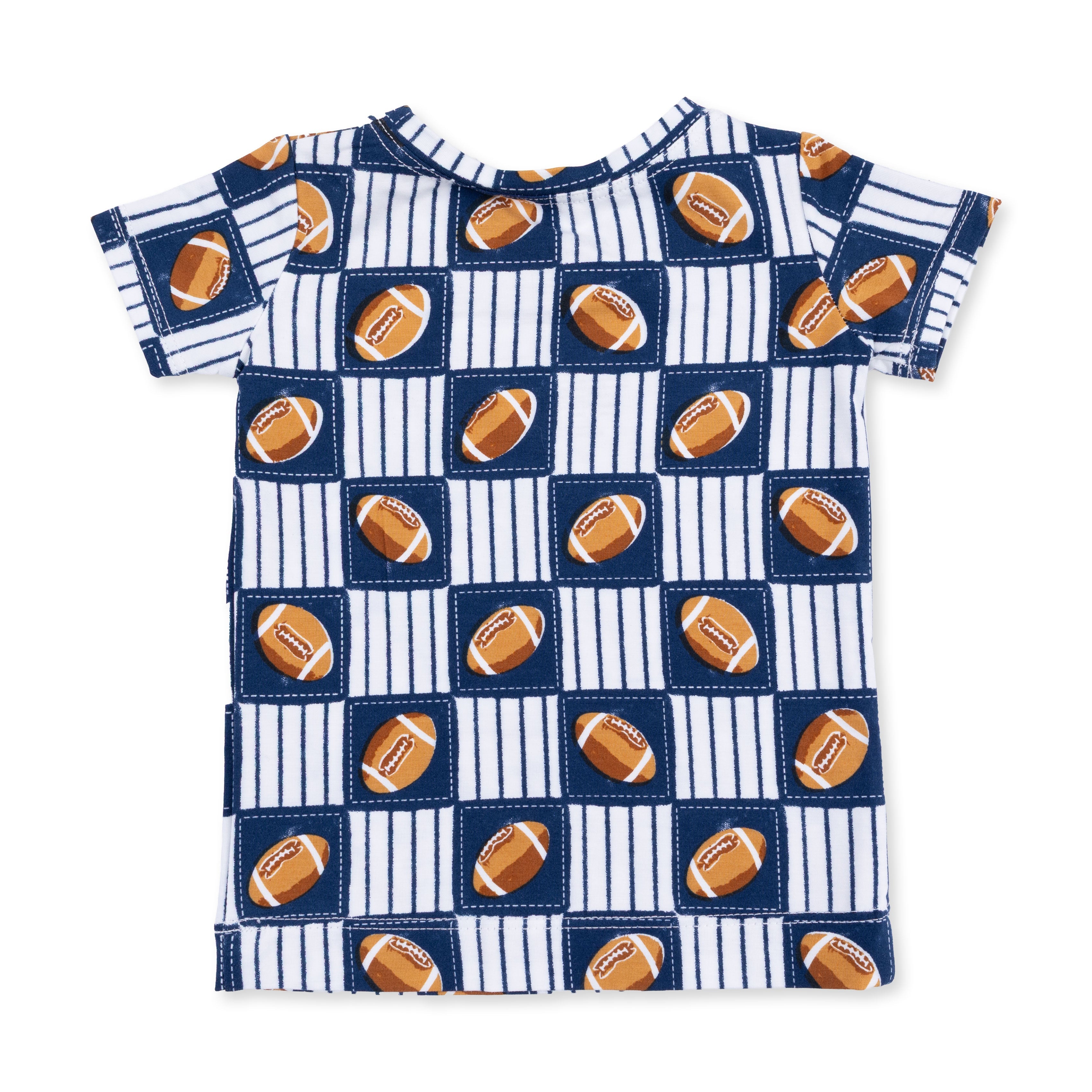 Football Patchwork - Loungewear Short Set