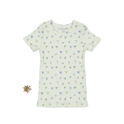 The Printed Short Sleeve Tee - Hummingbird