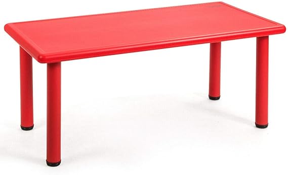 47 x 23.5 Inch Rectangular Kids Table, Children School Activity Table