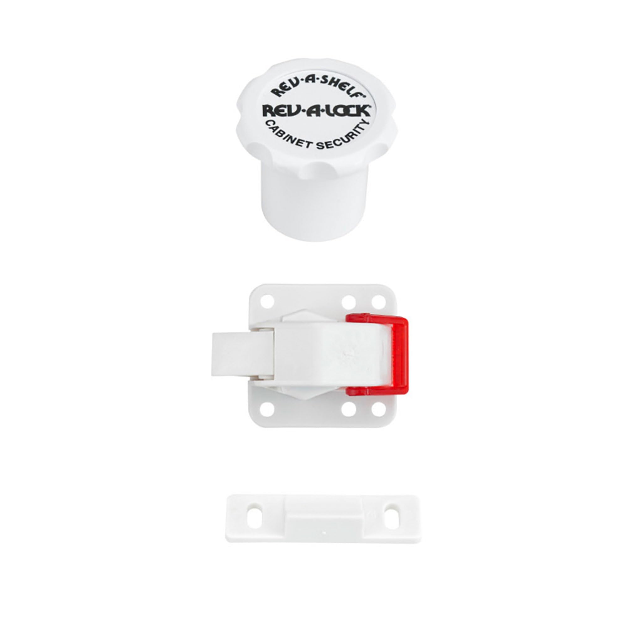 RAL-101-1 Rev-A-Lock Magnetic Cabinet Security System Set to Child Proof Cabinet Drawers
