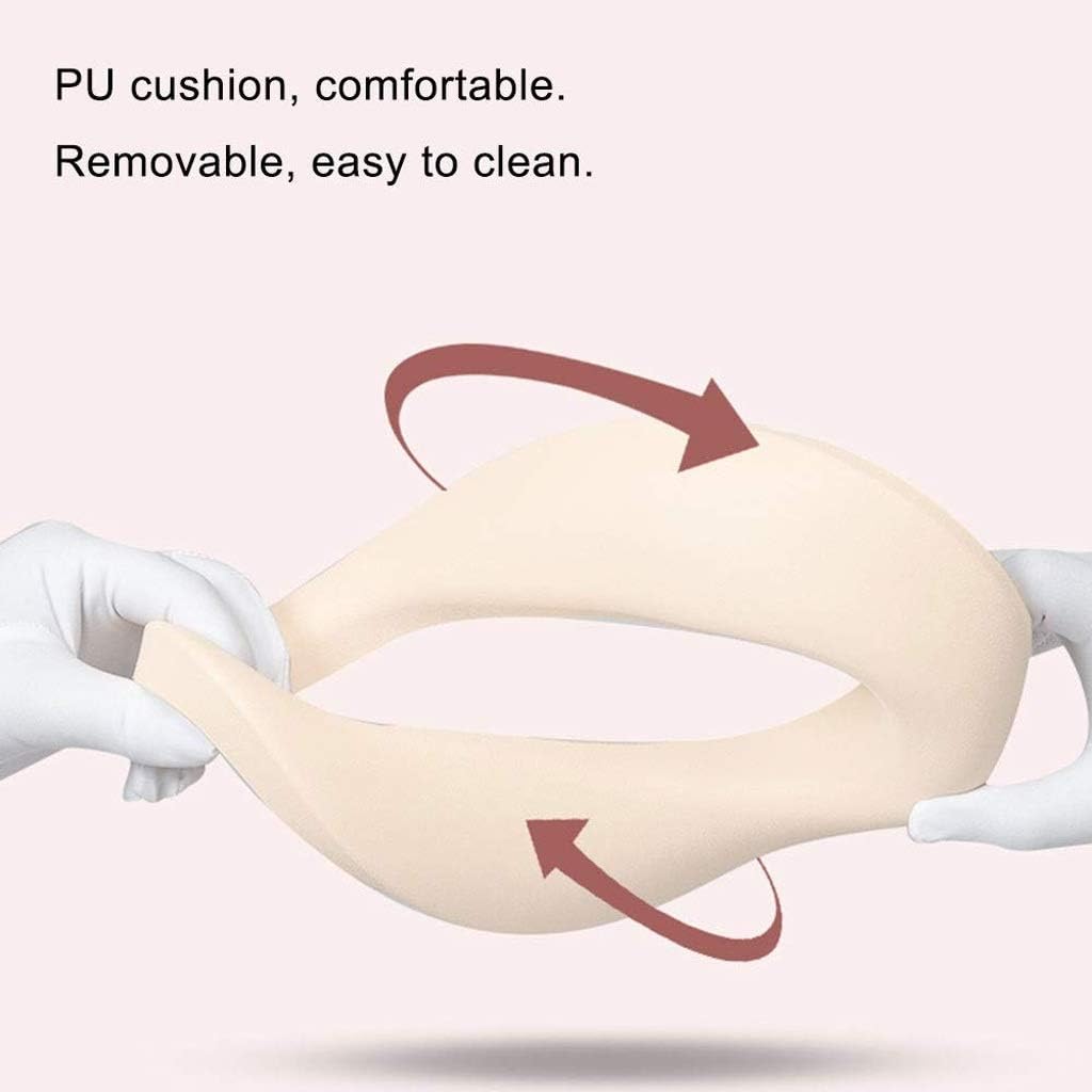 MWUCAIXIA Children's Simulation Toilet Realistic Potty Training Toilet Looks and Feels Like an Adult Toilet Easy to Empty and Clean