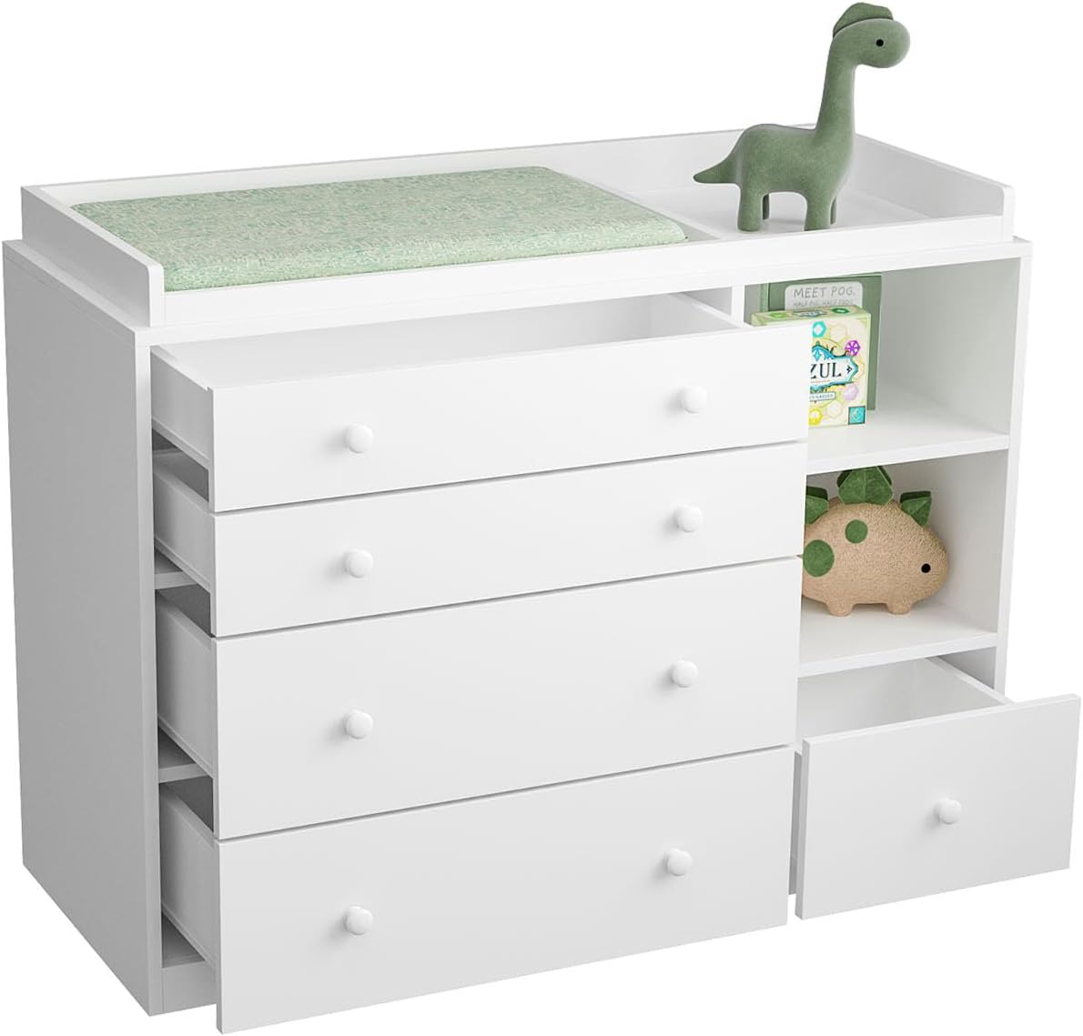 Changing Table Dresser, Baby Classic Nursery Dresser