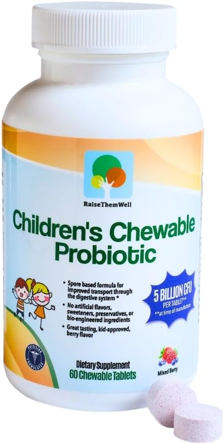 Kids Vitamin C & Immune Support, Citrus Chewables for Children