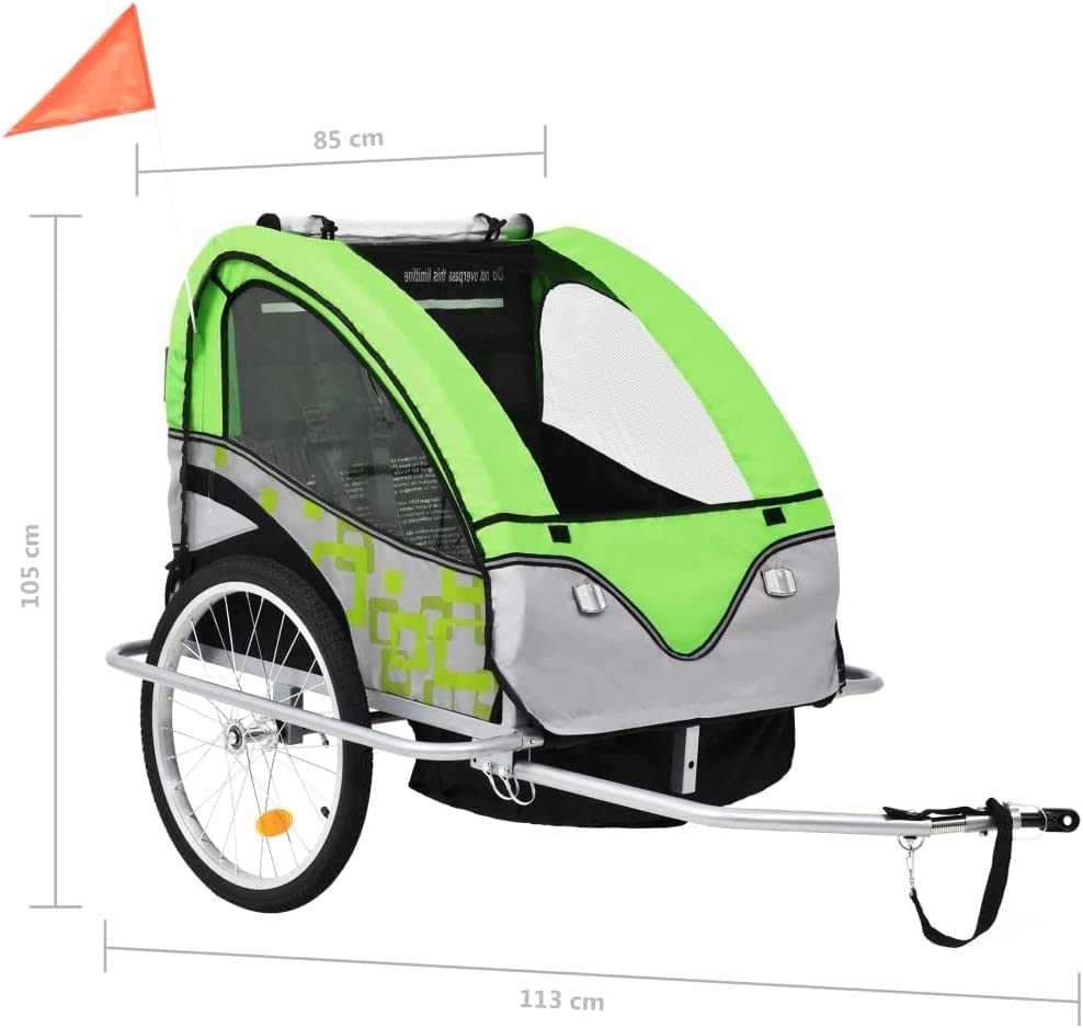 Kids Bicycle Trailer, Outdoor Cycling Recreation, Bicycle Accessories
