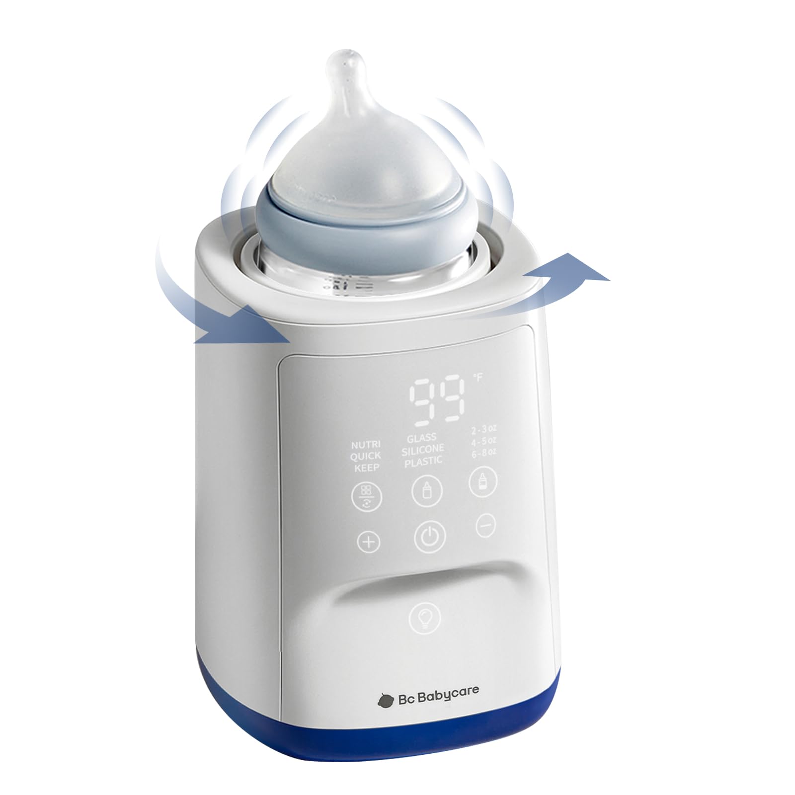 Bc Babycare Bottle Warmer,10-in-1 Fast Baby Milk Warmer