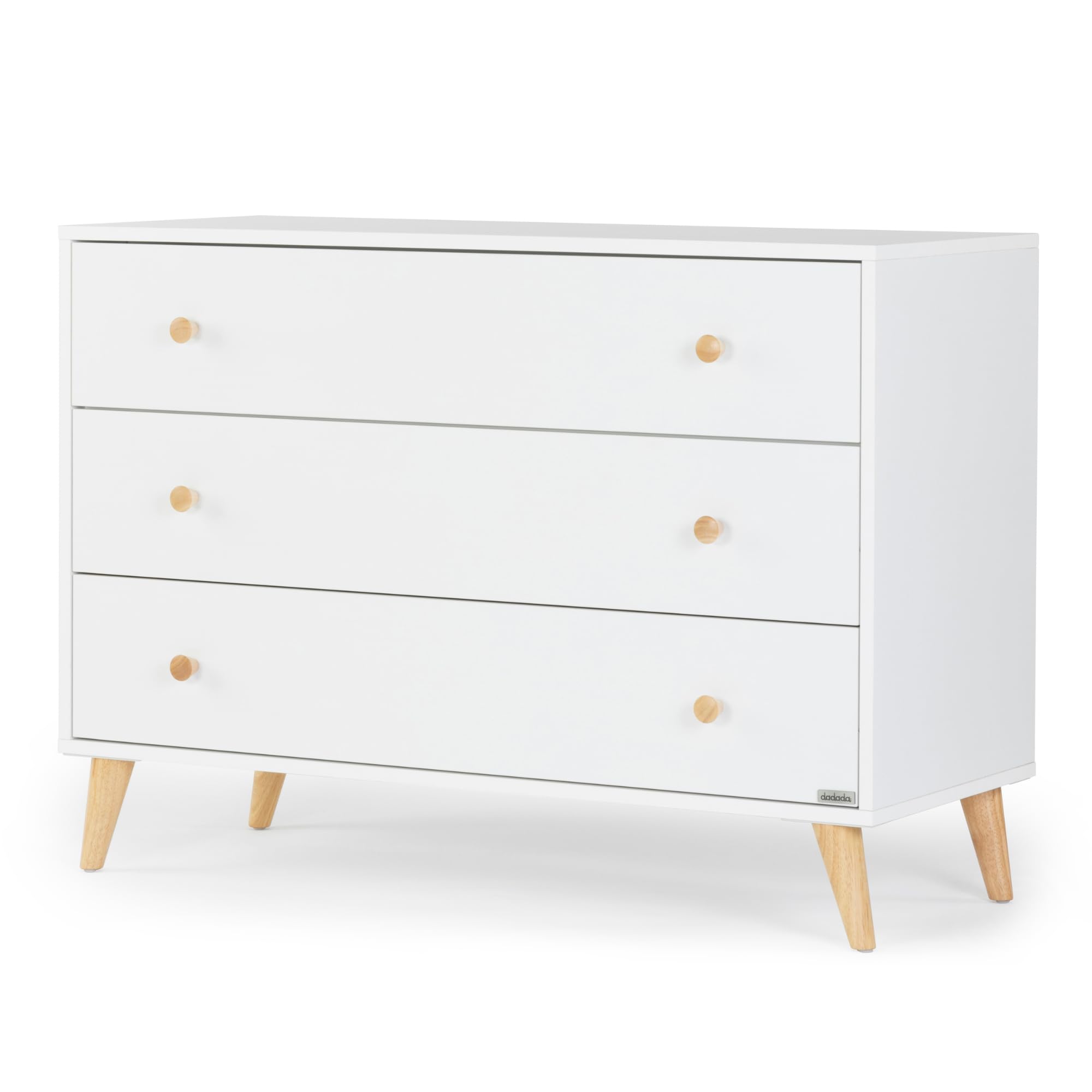 3-Drawer Nursery Dresser with Soft-Close Drawers