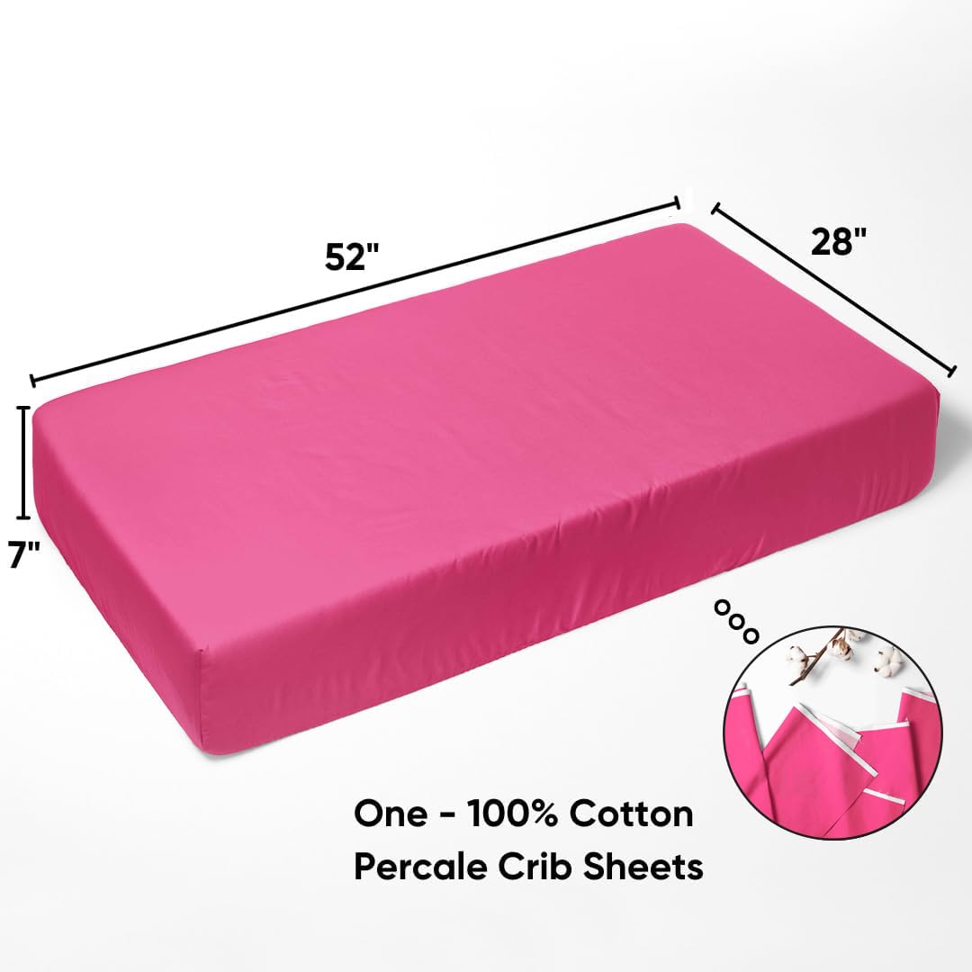 6-Piece Crib Bedding Set with Muslin Swaddling Blankets