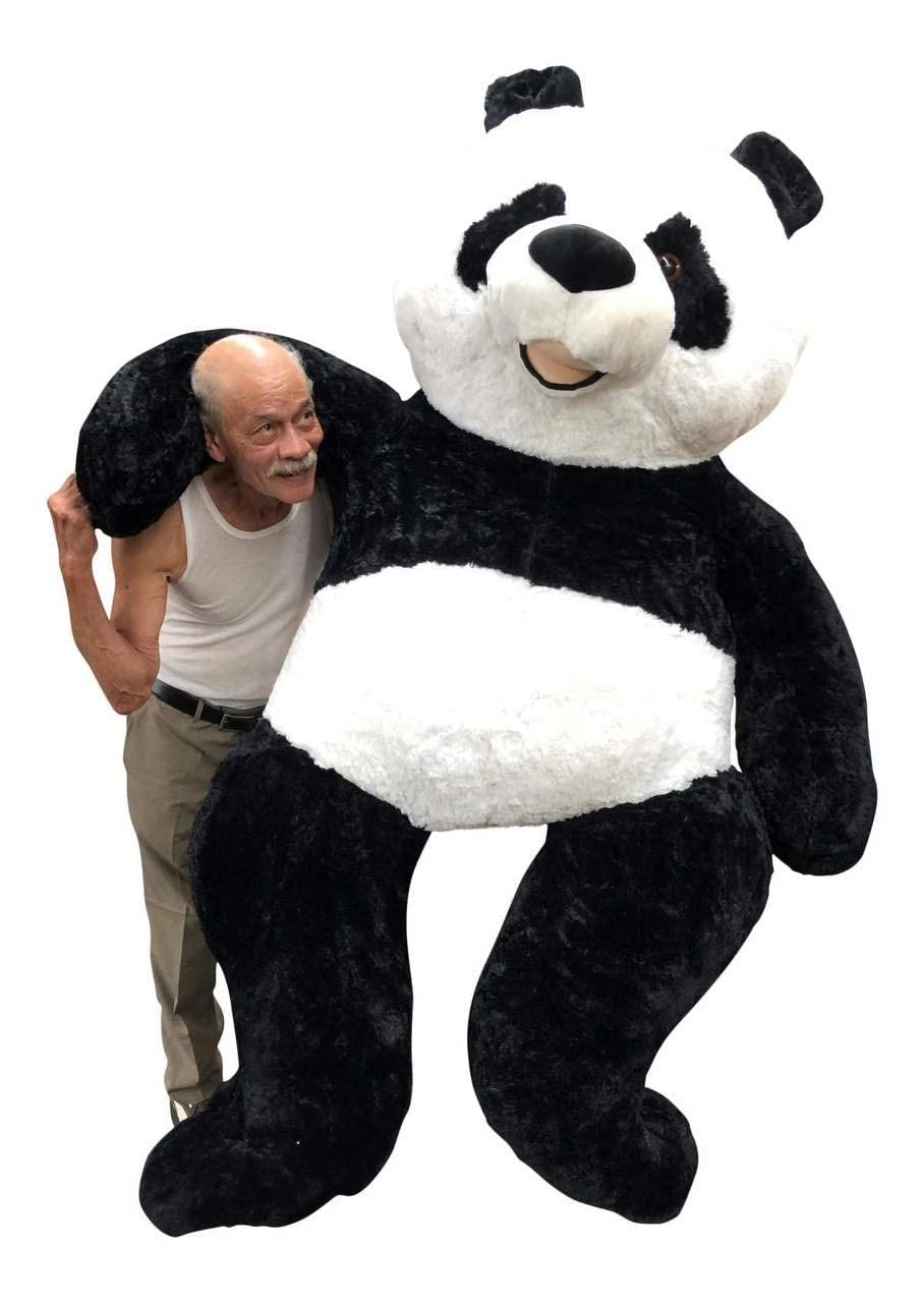 Giant Stuffed Panda 7 Feet Tall 84 Inches Soft 213 cm Huge Stuffed Animal