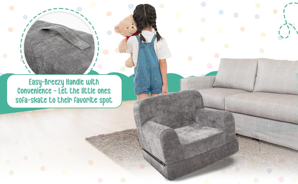 Convertible Toddler Chair and Lounger