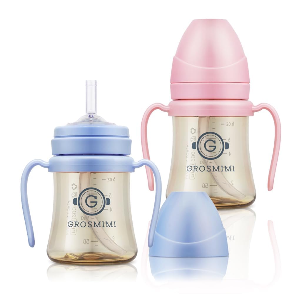 Spill Proof Magic Sippy Cup with Straw with Handle for Baby
