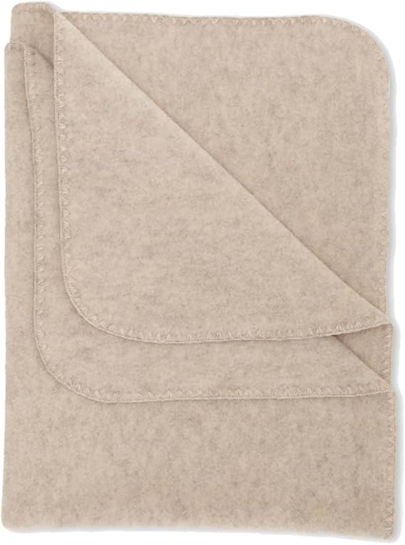 Kids Thermal Throw: Organic Merino Wool Baby Receiving Blanket
