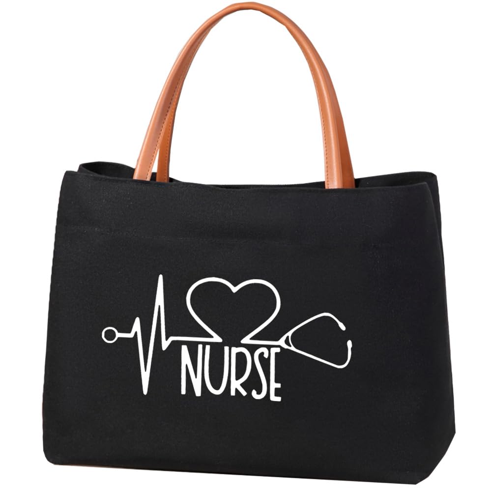 Nurse Tote Bag Nurse Gifts RN Nursing Bag for Work, Shopping, Beach