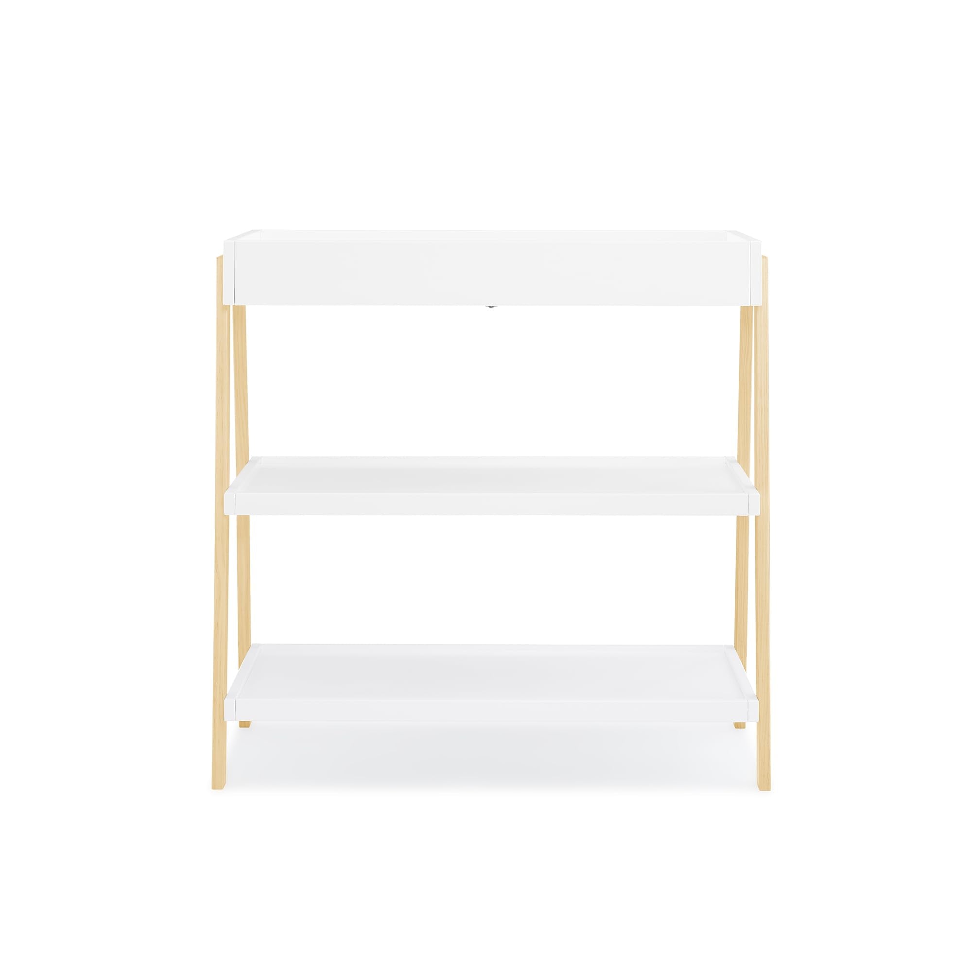 Scout Changing Table - Greenguard Gold Certified, Bianca White/Natural