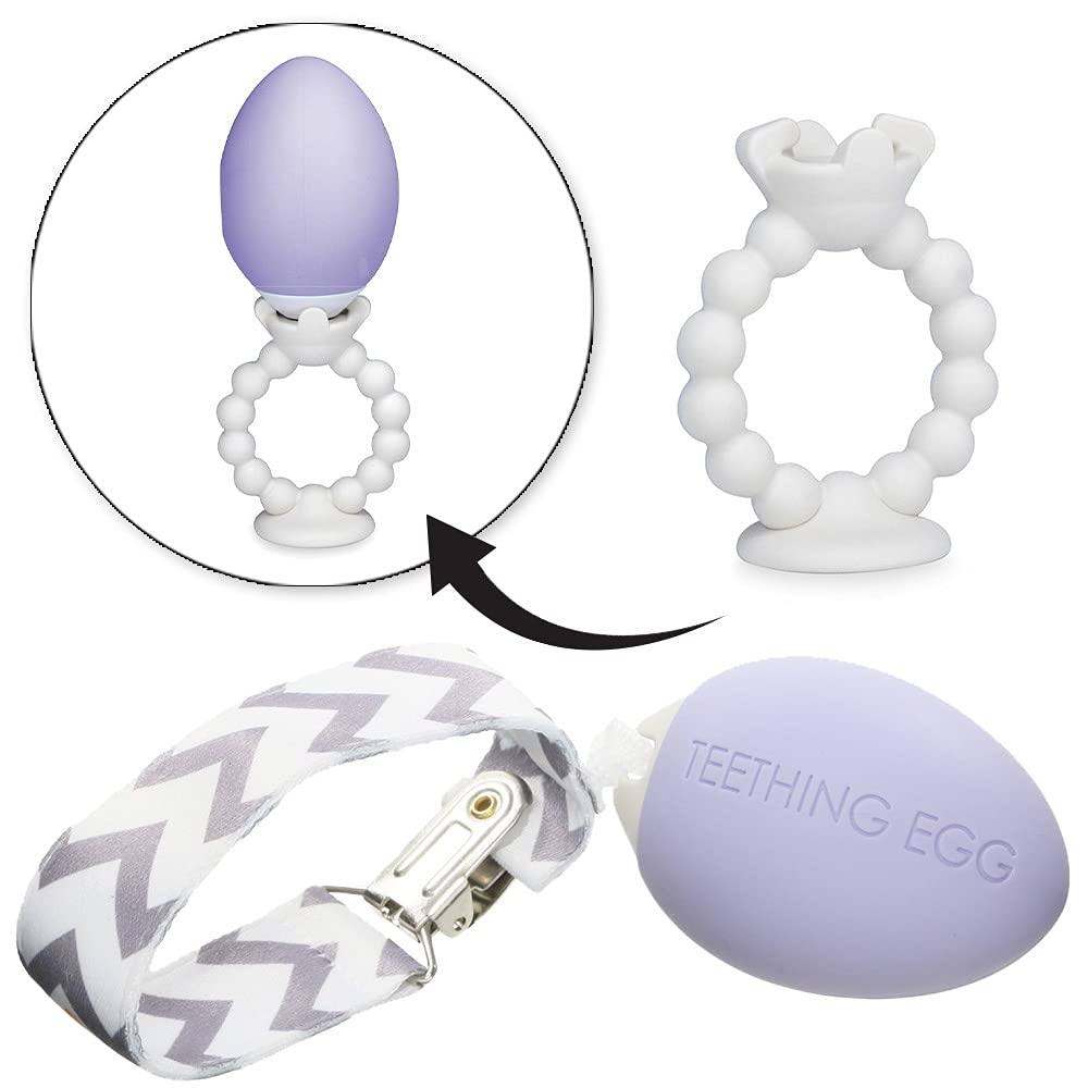 and Grippie Ring - Baby Development Toys, Teether for 3, 4, 6