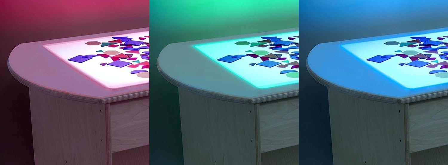 30" Color Changing LED Light Table for Kids