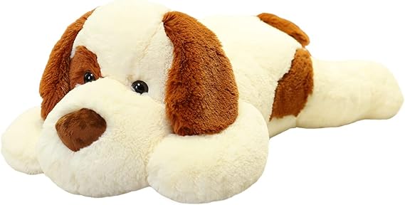 26.8 inch 5 lbs Dog Weighted Stuffed Animals, Large Weighted Plush Animal