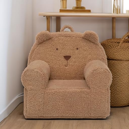 Sherpa Bear Chair for Kids