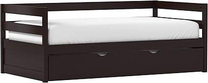 Caspian Wood Twin Daybed with Trundle