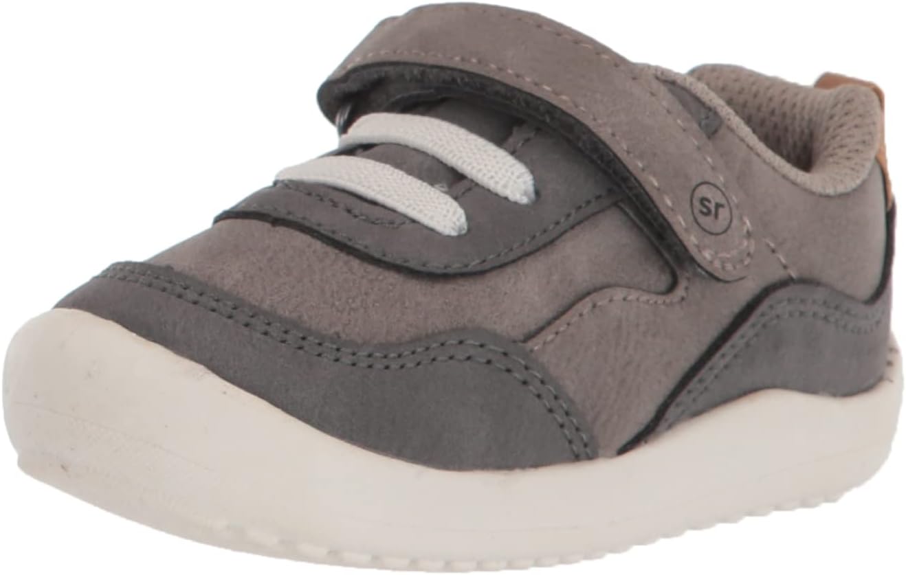 Stride Rite 360 Boys Nick Sneaker, Grey, 5 Toddler
