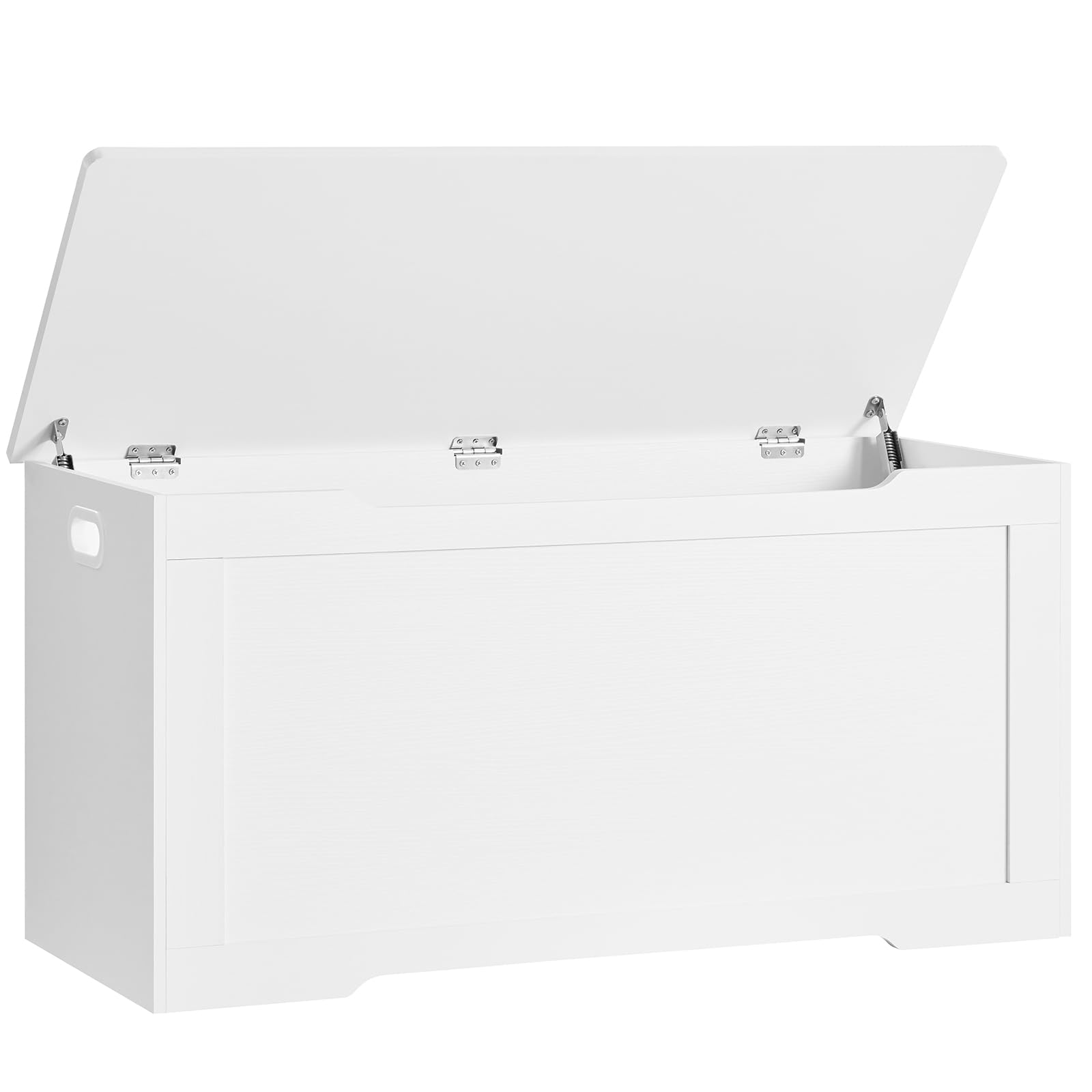 39.4” Toy Chest, Toy Box for Living Room, Storage Chest with 2 Safety Hinges