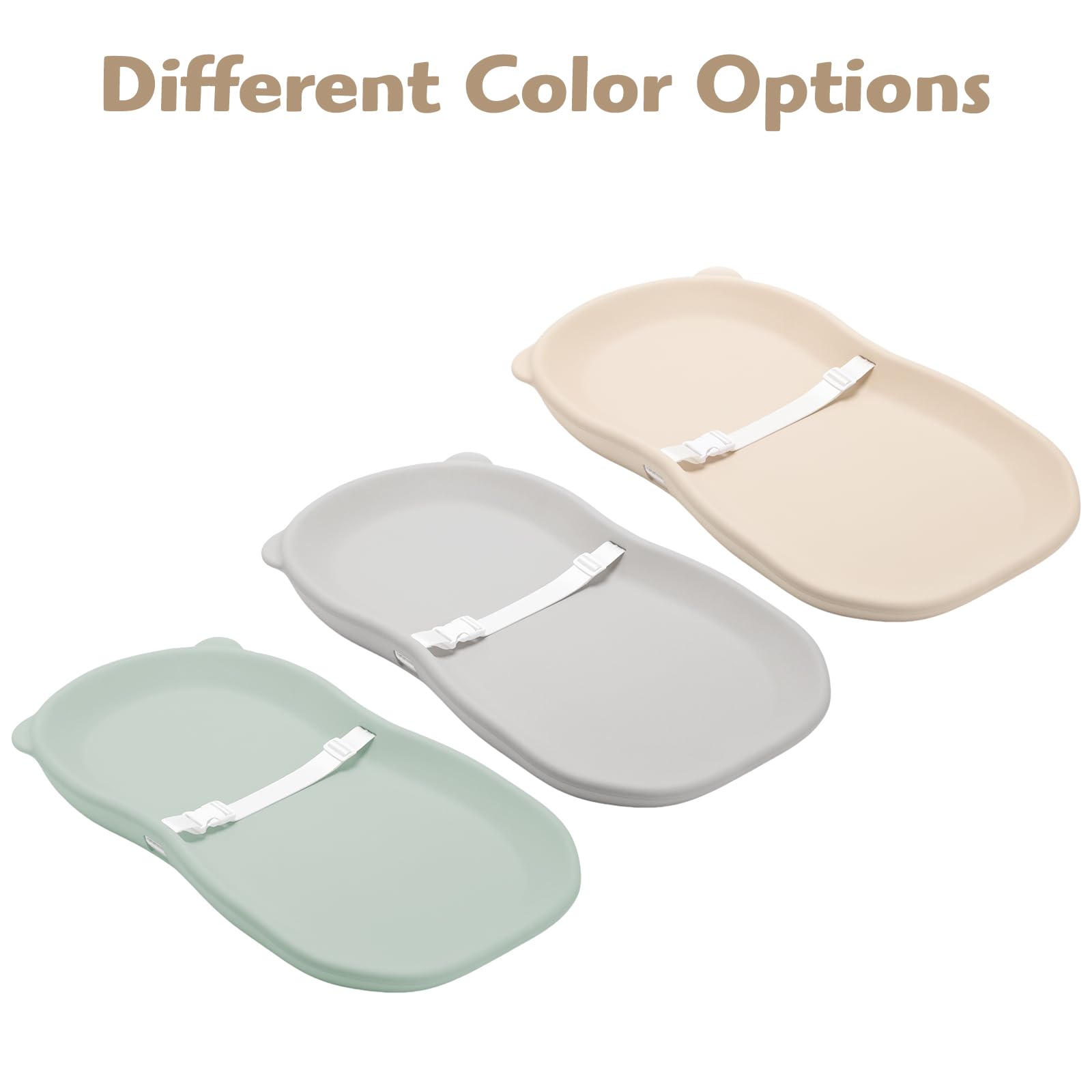 Baby Diaper Changing Pad Wipeable Teddy Bear Cozy EVA Fully Impermeable to Fluid