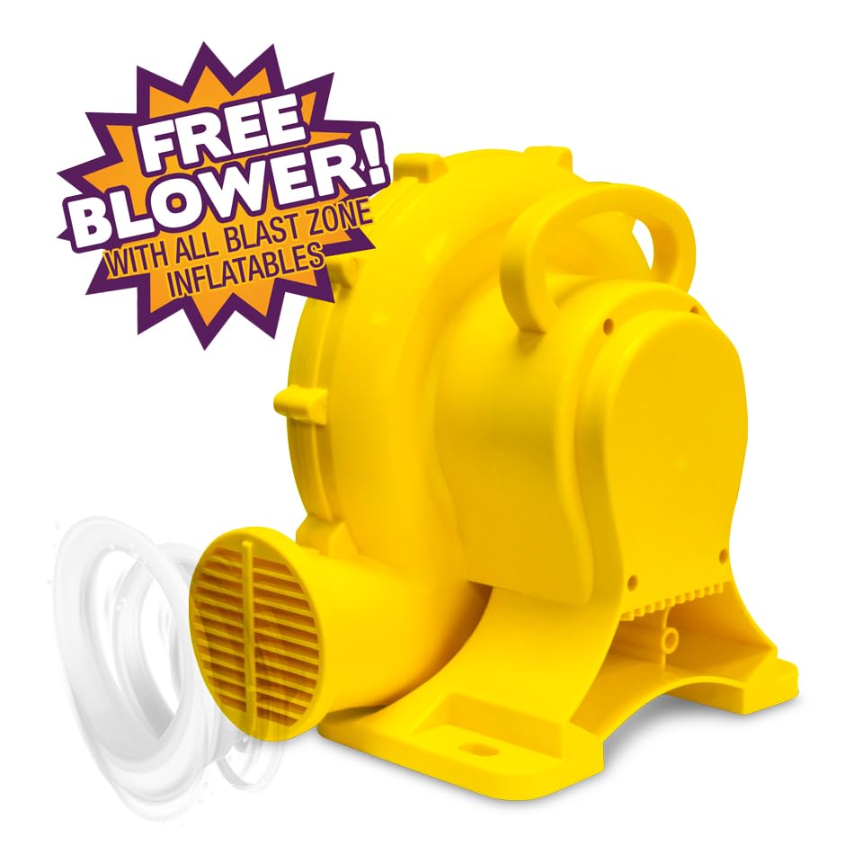Inflatable Bounce House with Blower - 6 Kids