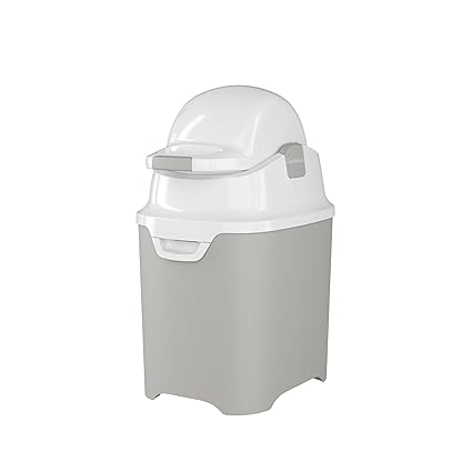 Mini Diaper Pail with Airtight Lid - Durable & Odorless Diaper Disposal